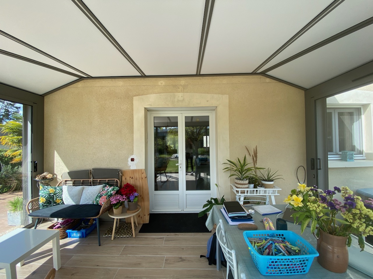 Véranda avant travaux