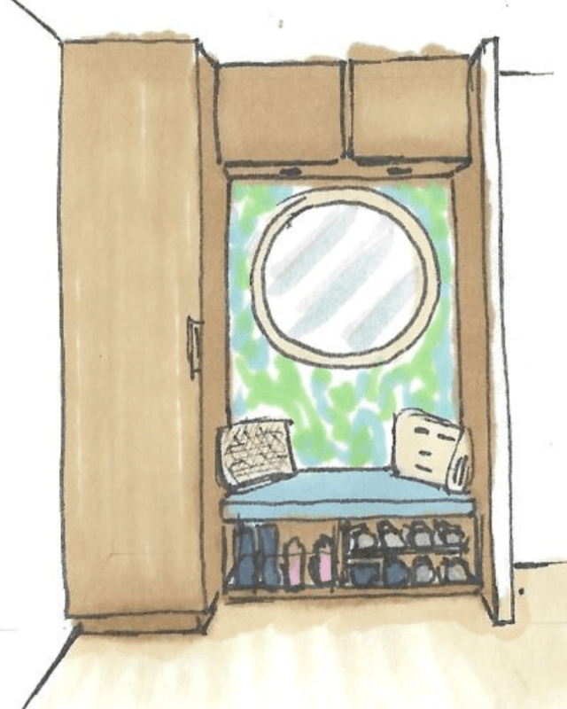 Croquis de visualisation d'intention