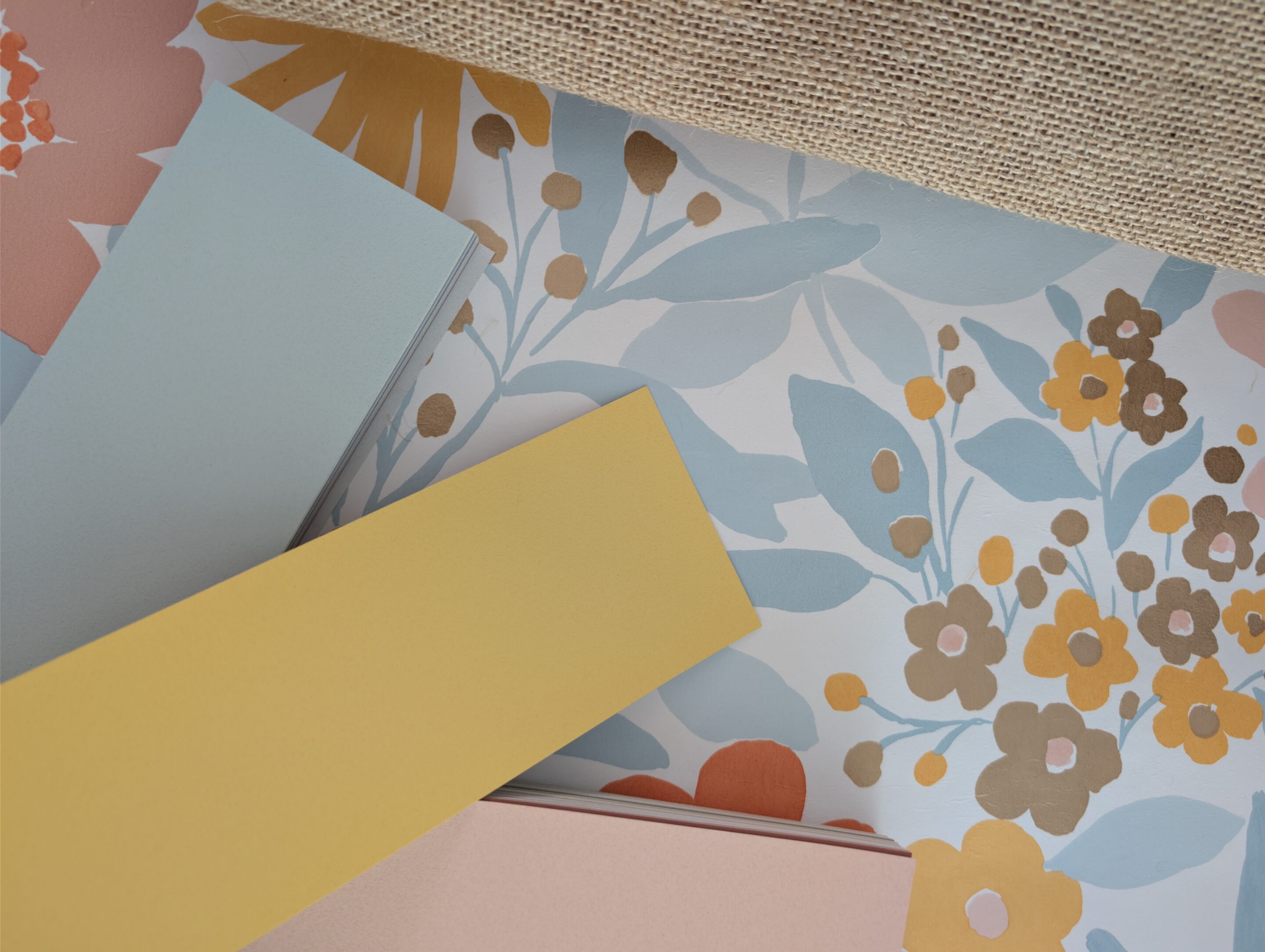 proposition de décoration vitaminée pour une chambre