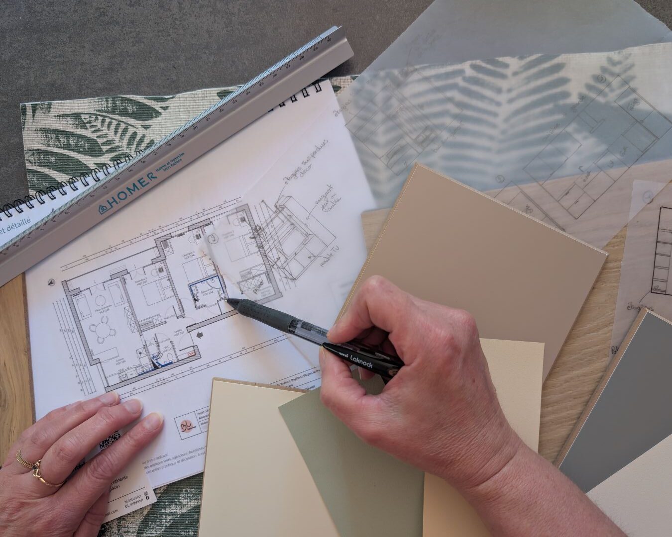 décoration harmonieuse dans toute la maison